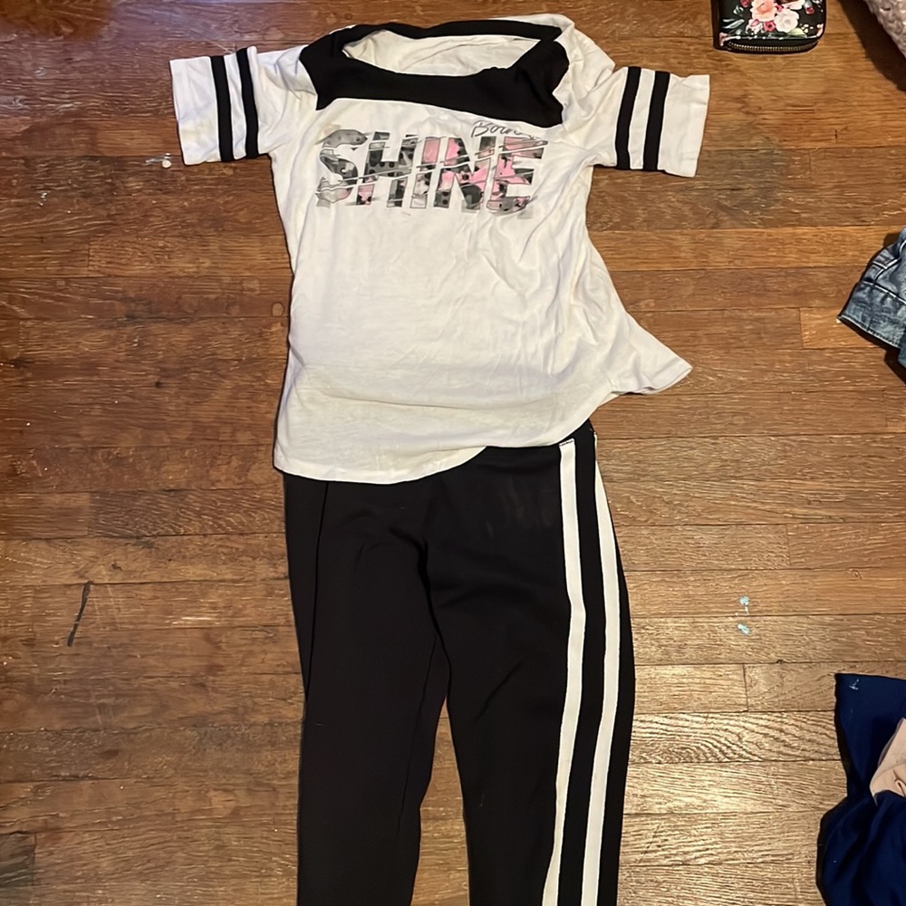 Justice matching set (girls) size 7